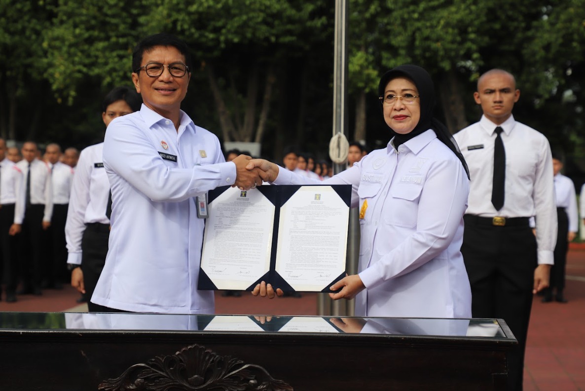 SERAH TERIMA CATAR POLTEKPIN 2025