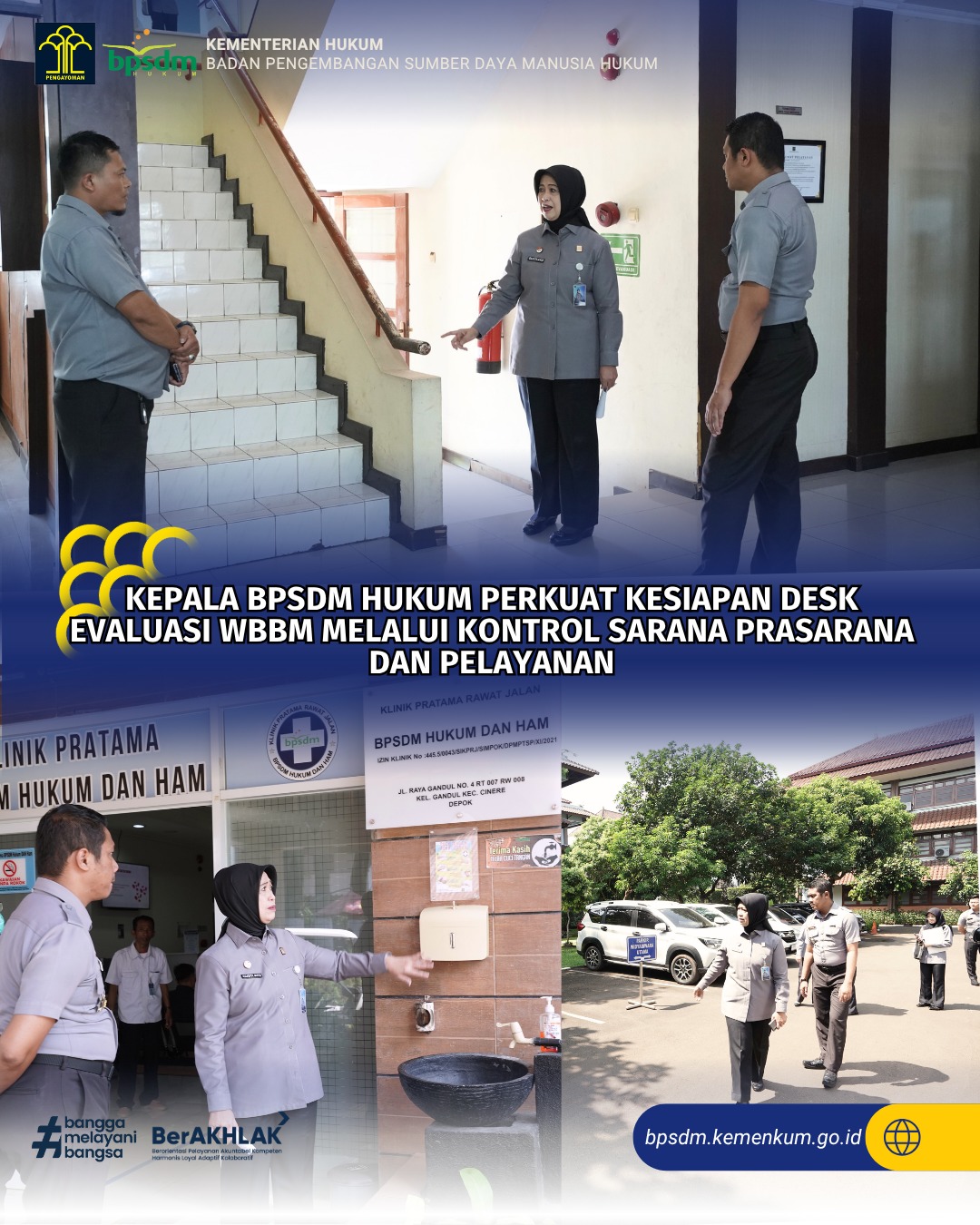 Kegiatan Kepala BPSDM Hukum Senin 27 April 2026