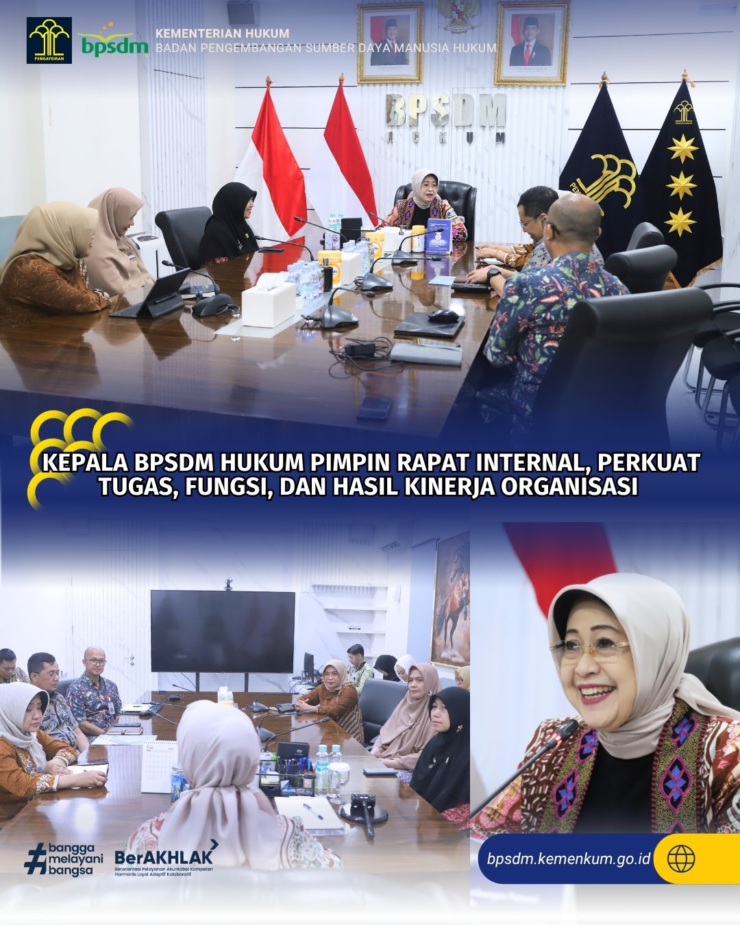Kegiatan kepala BPSDM Hukum Kamis 16 April 2026